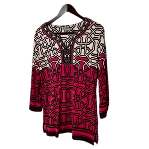 Woman Blouse by JM Collection Multi Colors Sz S